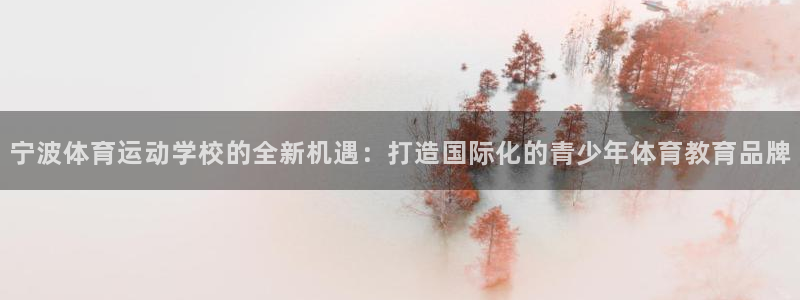 oety欧亿体育官网下载是干嘛的公司：宁波体育运动学校的全新